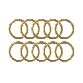 Bsb011612p710x10 Shanghai Antengda Tools Co. Ltd. 10pcs Saw Blade Bushings - 5/8 Inch To 1/2 Brass Ring Adapter Thickness Of 1.0mm By