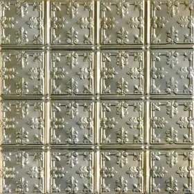 Skpc210-gn-24x24-n-12 Shanko 810099440140 Florentine Stamped Metal Nail-up Tin Ceiling Til
