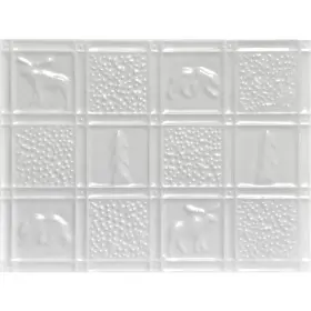 Skpc612 Shanko 810099448870 Gwens Cabin Stamped Metal Nail-up Tin Wall And Backsplash Tile 14 S Skpc612 Shanko 810099448870 Gwens Cabin Stamped Metal Nail-up Tin Wall And Backsplash Tile 14 S