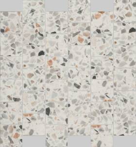 Shaw 584ts-00165 584ts Luxe Moderne - 12 Inch X Square Floor And Wall Mosaic Hollywood Mix