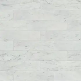 Cs21z-00150 Shaw Cs21z Chateau - 4 Inch X 16 Rectangle Floor And Wall Tile Bianco Carrara