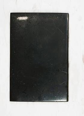 Shungite Club Tile15 Healing Polished Tile 150x100 Mm Natural Stone Plate Heali