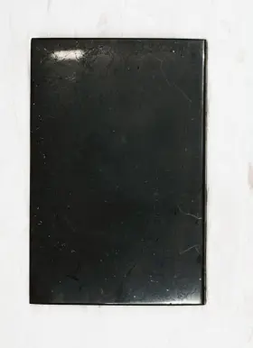 Tile15 Shungite Club Healing Polished Tile 150x100 Mm Natural Stone Plate Heali