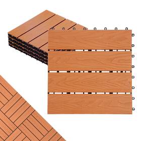 Shunhong Sangnabanyuanmu4 Polymer Composite Interlocking Deck Tiles Outdoor 12x12 De