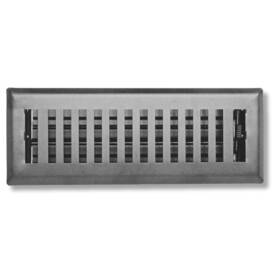Sierra Gates Ctp210-gry Grates 2 Inch X 10 Contemporary Design Steel Floor Register In Granite Grey