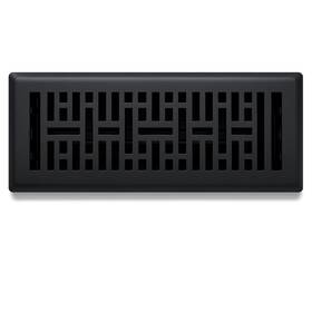 Sierra Grates Mtr212-blk 2 Inch X12 Metal Floor Register X 12 Textured Black