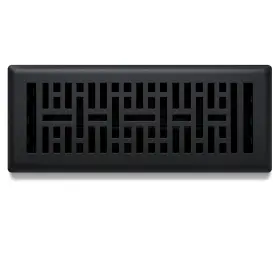 Mtr212-blk Sierra Grates 2 Inch X12 Metal Floor Register X 12 Textured Black