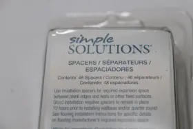 45176 Simple Solutions 48-pk Laminate Installation Spacers