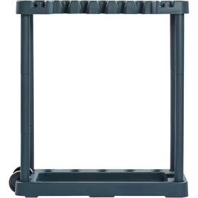 Skyshalo 445021498406 10-slot Garden Tool Rack. Made Of Pp. Holds Long-handled Tools Like Brooms Rake