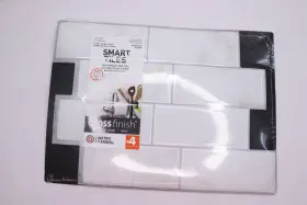 Sm1080 Smart Tiles 623996203837 4-pk Peel And Stick Mosaic Backsplash 11.56 Inch X 8.38 Sm1080 Smart Tiles 623996203837 4-pk Peel And Stick Mosaic Backsplash 11.56 Inch X 8.38