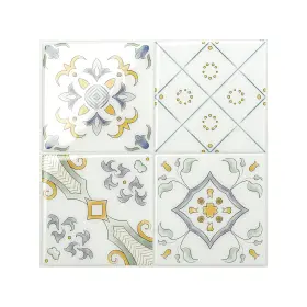 Smart Tiles 623996220438 Peel And Stick Backsplash - 5 Sheets Of 9 Inch X 3d Adhesive Pee