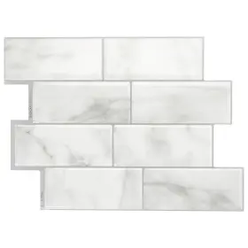 Sm1080-5 Smart Tiles Peel And Stick Backsplash 5 Sheets Of 11.56 Inch X 8.38 3d Adhesive