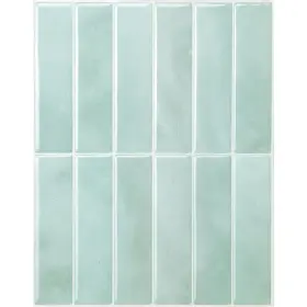 Sm1264g-05-qg Smart Tiles 3d Adhesive Peel And Stick Backsplash-5 Sheets Of 11.43 Inch X9 -asilah Turquoise Blue Sm1264g-05-qg Smart Tiles 3d Adhesive Peel And Stick Backsplash-5 Sheets Of 11.43 Inch X9 -asilah Turquoise Blue