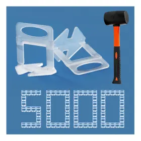 Sodtak 761086807777 Tile Leveling System 1/16 Inch Spacers Leveler Clips Diy