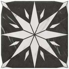 Somertile 732763248435 Merola Tile Ursino Star Carrara 7-7/8 Inch X Porcelain Floor And Wall Somertile 732763248435 Merola Tile Ursino Star Carrara 7-7/8 Inch X Porcelain Floor And Wall