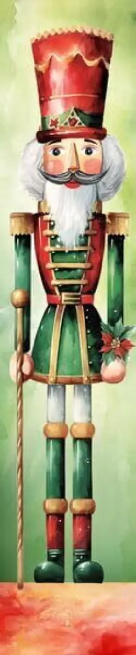 Spoontiques 758606557694 Nutcracker Porch Sign - Decorative Home D Cor Wooden Signs Rustic Outdoor
