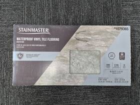 Stainmaster Lss2967sm Graystone 24-in L X 12-mil 12-in W Waterproof Stone Look Luxury