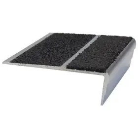 333ft-sn3-6 Stairmaster Stair Nosing Black 42 Inch W 3 D