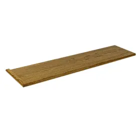 Lrtros114800631 Stairtek 1 Inch X 11.5 48 Prefinished Marsh Red Oak Left Return Plain Cut Tread