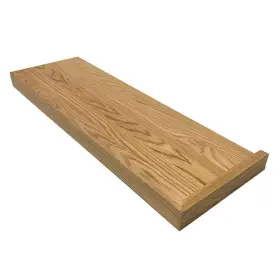 Rrzros114200732 Stairtek 0.625 Inch X 11.5 42 Prefinished Natural Red Oak Right Return Modern
