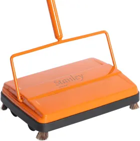 A8703 Stanley Home Products Electrostatic Carpet And Floor Sweeper - Heavy Duty Lightwei
