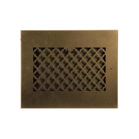Steelcrest Btu15gbbsorb Tuscan 15 Inch X 12 Steel Gravity Baseboard Floor Register Oil Rubbed Coat