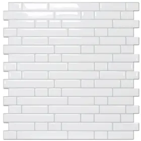 02a-t023 Stickgoo Peel And Stick Backsplash - 10 Sheets Of 12 Inch 3d Self Adhesive