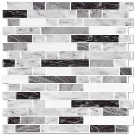 02a-t16 Stickgoo Thicker Design Peel And Stick Tile Backsplash 12 Inch On Backsp