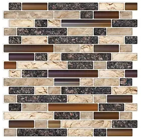 02a-t5 Stickgoo Thicker Design Peel And Stick Tile Backsplash 12 Inch On For