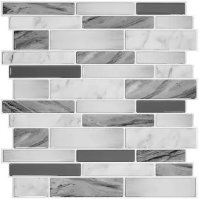04a-3 Stickgoo Thicker Design Peel And Stick Tile Backsplash 12 Inch