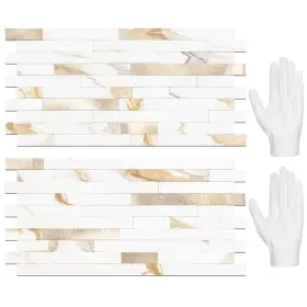 17e-1tt Stickgoo 20 Sheets Peel And Stick Backsplash Tile On For Kitchen