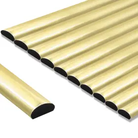 B09mfgt6hg Stickgoo 10-pack 12 Inch Gold Peel And Stick Tile Edge Trim Backsplash Wall Corner Diy