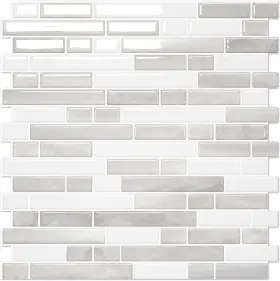 02at27 Stickgoo Direct Peel And Stick Backsplash - 10 Sheets Of 12 Inch 3d Self Adhesiv