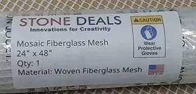 Sd-21500 Stone Deals Mosaic Mesh For Back Mounted Tile 24 Inch X 48 Non Sticky