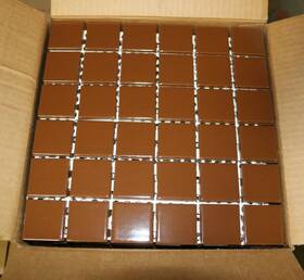 Stone Spectrum 727542377697 Brown Glossy Wall Tile 1 7/8 Inch X Vintage Backsplash Color-550 5 Sq Ft