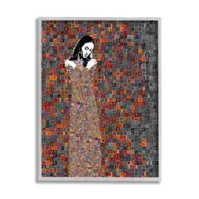 Stupell Industries 196216394481 Modern Abstract Female Mosaic Portrait Block Tile Shapes Grey Framed Wall Art Stupell Industries 196216394481 Modern Abstract Female Mosaic Portrait Block Tile Shapes Grey Framed Wall Art