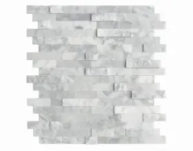 St-lss001 Sunwings 5-sheet 12 Inch X11 3d Natural Marble Peel And Stick Backsplash Wall Tile