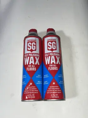 Superguard 071281008016 Self Polishing Wax For All Floors 2 Pk