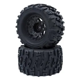 Surpass Hobby Usa 768486242610 2pack 2.68 Inch Wheel Tires Set Swamp Claw Mud Terrain 68 1