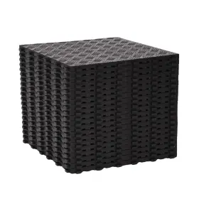Usy006 Suuiwau 20 Pcs Pvc Garage Floor Tiles 15.7 Inch X15.7 Square Interlocking Rubber Flooring No