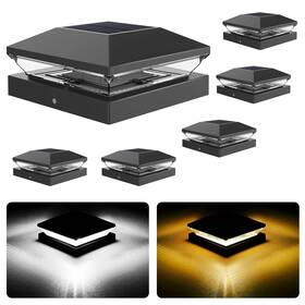 T-sun Ts-gl0409- 30 60 T-sun Solar Post Cap Lights For 4x4/5x5/6x6 Posts Wooden/vinyl Waterproof