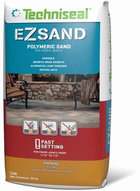 Techniseal 141000100 Ez Sand Polymeric For Paver Joints Tan 35-lbs -