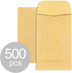 G4125 Techwood Small Coin Envelopes 2 1/4 X 3 1/2 Kraft Mini Key Gummed Flap In Brown G4125 Techwood Small Coin Envelopes 2 1/4 X 3 1/2 Kraft Mini Key Gummed Flap In Brown