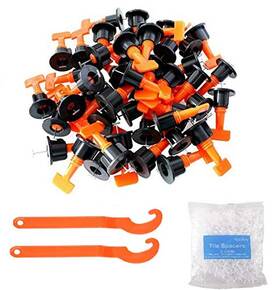Ten Virtues 738629379114 Tile Leveling System Kits With 100pcs Leveler Spacers 500pcs Space