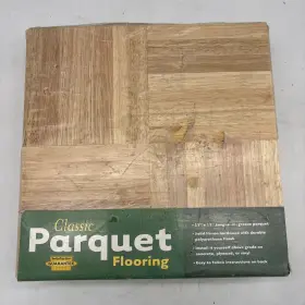 202819 The Home Depot 10 Sq Ft 12 Inch X Parquet Hardwood Flooring 7 Finger Natural Finish Tiles 202819 The Home Depot 10 Sq Ft 12 Inch X Parquet Hardwood Flooring 7 Finger Natural Finish Tiles