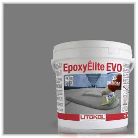 Eee125 The Tile Doctor Grigio Cemento 5kg-11lbs Epoxyelite Evo 125 Flooring Supplies