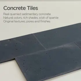 Cs02-12 Tic Tac Tiles Concrete Subway Night Sky Tile 12pk. Peel And Stick