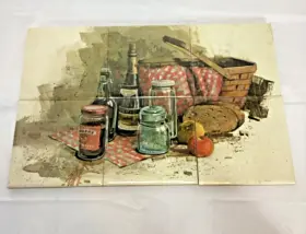 15-2790 Tile Mural Store Ceramic Kitchen Backsplash - Farmhouse Country Picnic 15-2790 Tile Mural Store Ceramic Kitchen Backsplash - Farmhouse Country Picnic
