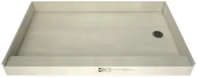3054r-pvc-bn Tile Redi 3054r-pvc Base 54 Inch X 30 Rectangular Shower - Nickel