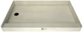 3060lspvc-13-2-4-mb Tile Redi 3060lspvc-13-2-4 Base 60 Inch X 30 Rectangular Shower - Black